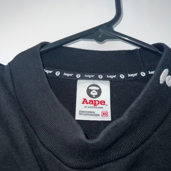 AAPE Long Sleve Tee - Limited Edition - Bold Urban Streetwear - Picture 4 of 8